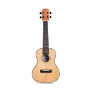 Concert Ukulele Solid Sitka Spruce Top, Mahogany Back/Side 23 inch Free Bag