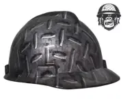 Custom Hydrographic Safety Hard Hat Mining Industrial CHECKERPLATE CAP