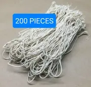 200 PIECES 7" Rotisserie Chicken Elastic Ties - String *FREE SHIPPING*