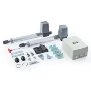 DOORADO Automatic Gate Opener Kit w/ IR Sensors Timer Auto Close Dual Swing