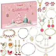[Humairc] 2023 Advent Calendar Jewellery Christmas Calendar Women Girls Jewellery Advent Calendar Teenager Girls Advent Calendar Necklace Earrings