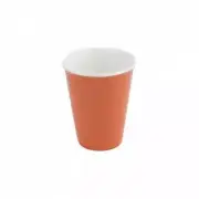 36x Latte Cup Jaffa Orange 200mL Bevande Tapered Coffee Cups Hot Chocolate
