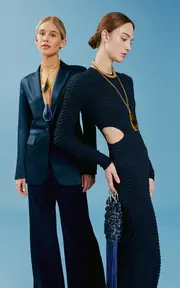 [Silvia Tcherassi] Rebeca Tailored Blazer Jacket