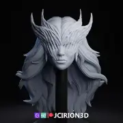Monster Wanda Concept Art Multiverse of Madness custom head for action figures