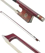 zolyet 4/4 Violin Fiddle Bow Brazilwood Round Stick Snakewood Frog Horsetail Ha Well d 4 4 Violin Bow
