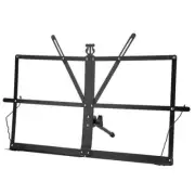 Folding Sheet Music Stand Desktop Table Top Stand Holder Foldable Black
