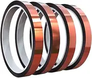 Heat Tape 4 Rolls Double Sided Adhesive Tape for Heat Transfer Lightweight Portable