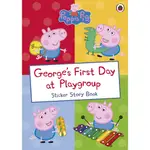 GEORGE'S FIRST DAY AT PLAYGROUP (PEPPA PIG) (貼紙書)/PEPPA PIG【三民網路書店】