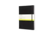 Moleskine Classic Plain Hard Cover Notebook Office Student Journal Pad XL Black