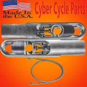 2023 Suzuki DR-Z400SM 4 1/2 to 9" Bolt on Swingarm Extensions & Brake line