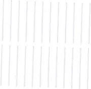 TEHAUX 1000pcs Facemaks Metal Brackets DIY Crafts Mouth Nose Bridge Strips Material Metal Strips for Face Masks Nose Bridge Bracket Nose Clips Flat Face Mask Accessories White Pe Supplies