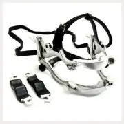 Equine McPherson Speculum (Horse Mouth Gag) With Leather Straps,,,