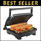 Portable 180-Degree Grill & Sandwich Maker - Perfect for Quick Meals Anywhere