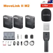 Godox Movelink II M2 Wireless Microphone System + Handheld Adapter ML-H