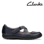 【CLARKS】女鞋 UN LOOP STRAP 交叉帶魔鬼氈設計休閒鞋(CLF74972C)