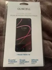 QUIKCELL Crystal Clear Film Screen Protector. T-Mobile REVVL 5G