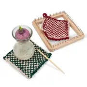 Wooden Knitting, Hand Craft, Knitting Board Tool, for DIY Weaving Beginners