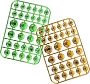 2 Sets Motorcycle Engine Screw Caps Metallic Bolt Covers for Car Wheel Nut Protection Quick Install Screw Topper Caps