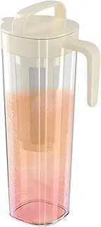 Iced Coffee Maker | 1100ml Ice Coffee Maker with Handle - Portable Summer Juices Pot with Filter, Ice Fruit Teapot for Apartment Home Dormitory Cafe