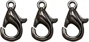 [KESYOO] 100pcs Mini Lobster Clasp Lobster Clasp for Necklace jewlery Jewelry Swivel Clasp jewerly bejewled jewelery Bracelet Clasp Alloy Clasp Swivel Lobster Clasp Trigger