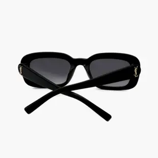 SAINT LAURENT SL M130/F 聖羅蘭太陽眼鏡｜潮流復古美式黑色窄框墨鏡 女生品牌眼鏡框【幸子眼鏡】