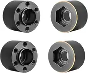 Modification Accessories 4Pcs Metal Hex Wheel Widening Adapter for 1/10 RC Crawler Axial SCX10 TRX4
