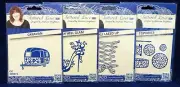 Tattered Lace Metal Die lot Caravan High Heel Laced UP TOPIARIES set of 4