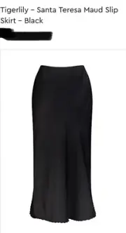 Tigerlily - Santa Teresa Maud slip skirt - Black
