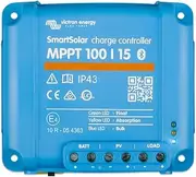 Victron Energy SmartSolar MPPT 100V 15 amp 12/24-Volt Solar Charge Controller (Bluetooth)