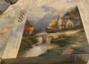 Thomas Kinkade Mountain Chapel sealed 2000 Piece puzzle