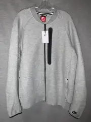 Nike Sportswear Tech Fleece Men's Bomber Jacket Gray FB8008-063 XL TT