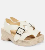 [Loewe] Loewe Paula's Ibiza Petal espadrille sandals AU 7 white