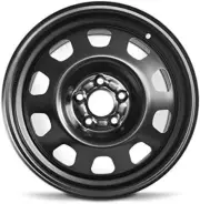 New 17x6.5 inch Wheel for Kia Sportage 2014-2016 Black Painted Steel Rim (for: Kia)