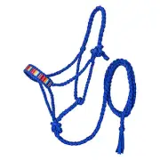 Tough1 Printed Mule Tape Halter w/Lead