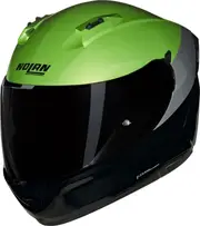 Nolan N60-6 Verniciatura Speciale 341, full face helmet , color: Black/Light Green/Grey , size: S