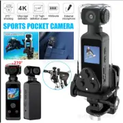 WIFI Pocket Camera Handheld Action Camera 4K 270° Rotatable 30M Waterproof