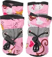 HYTROVE 1set Non- Wear-Resistant Pet Shoes for Dogs Breathable Dog Booties for Use Soft Sole Puppy Foot Protectors