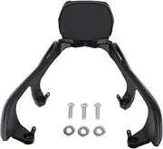 XTevu Backrest Pad, passenger seat cushion, rear seat support, motorcycle back cushion, compatible with Xmax 125 300 400 touring upgrade, long-distance riding support