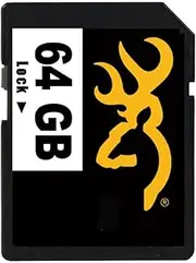 Browning Trail Cameras SD Memory Cards, 64GB, 64GSD