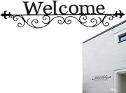 Black Welcome Sign - Retro Iron Letter Decoration | Artistic Home Decor Against Rust, Black Decoration for Farmhouse Apartment Living Room