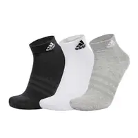 在飛比找ETMall東森購物網優惠-ADIDAS 男女運動短襪-三雙入-襪子 訓練 愛迪達