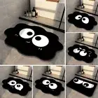 Diatom Mud Absorbent Mats Non-slip Black Carpets Cartoon Bathroom Floor Mats