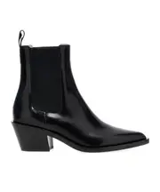 Gianvito Rossi Wylie Pointed Toe Ankle Boots 36,38,41,36.5 Black