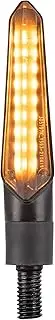 Oxford DarkHunter - Motorcycle Sequential Indicators (incl. 2 resistors) EL366, Black
