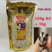 Fish Stick Snack Sugar Glider Hamster Rabbit Protein Teeth Pet Food animal eat