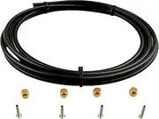 Hydraulic Bike Brake Cable Hose Kit 2500mm for Shimano BH59 M355,M395,M445,M446,M447,M315,M505,System,Included 4 Bicycle Brake Olives and 4 Brass Connecting Inserts