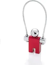 Troika Jumper Key Chain Aluminum Red