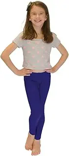 [Vivian's Fashions] Long Leggings - Girls, Cotton