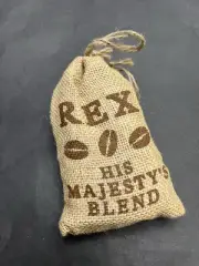 Krewe Of Rex Coffee “His Majesty Blend” Burlap Bag
