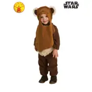 WICKET THE EWOK LICENSED STAR WARS KIDS COSTUME SIZE TODDLER BY RUBIE'S **NEW**